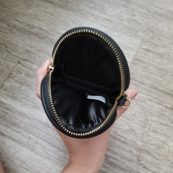 Smiley Face Emoji Coin Purse Keychain - Yellow - Picture 3 of 4